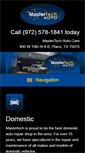 Mobile Screenshot of mastertechplano.com